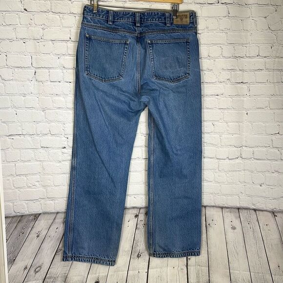 Duluth Men's Ballroom Relaxed Fit Jeans size 36x32 Workwear Cotton Denim 86069 - Picture 6 of 10